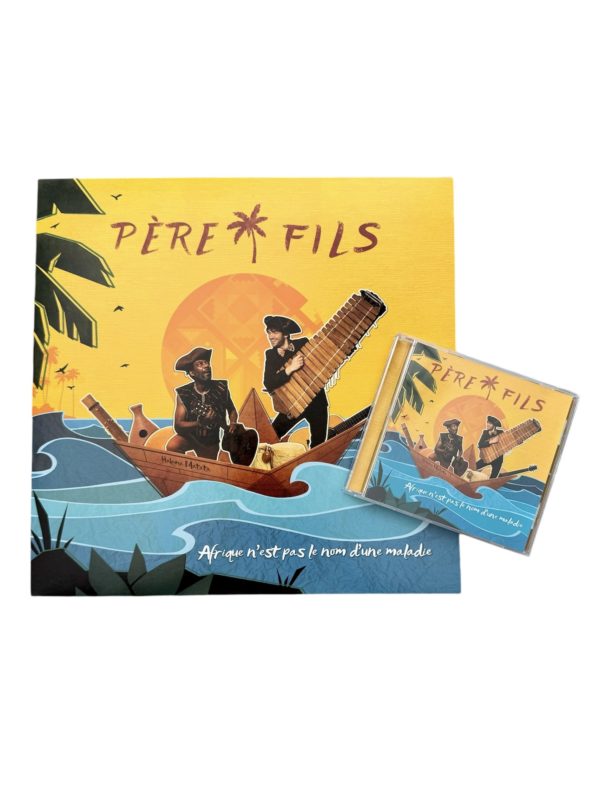 Pack Album : CD + Vinyle Afrique n'est pas le nom d'une maladie - Père & Fils Hakuna Matata 